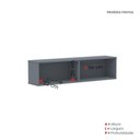 Ver imagem 3 de Nicho de Parede 300x1200mm Grafito