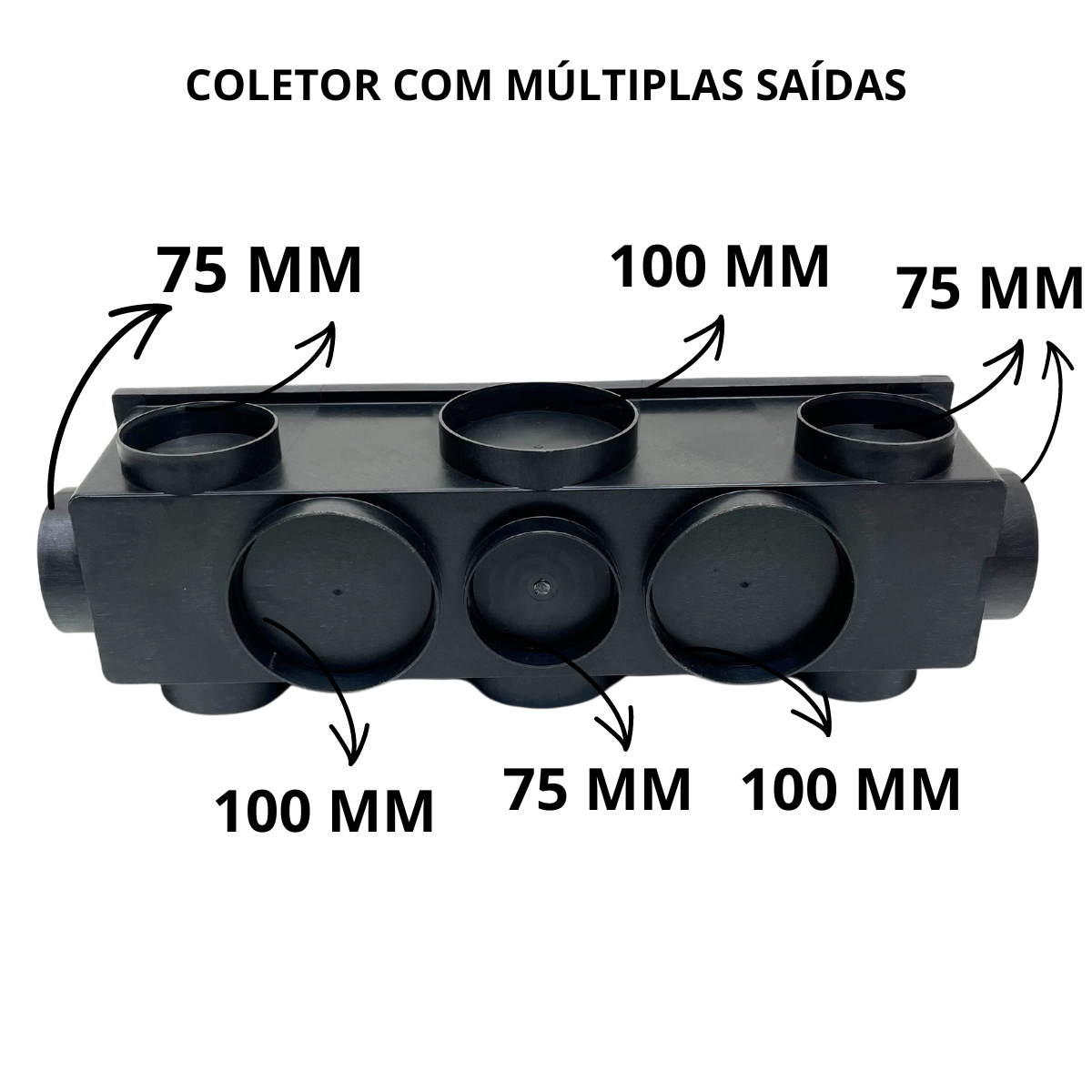 Ralo Externo 15x50 Anti Escorpião com Coletor de 11 Saídas - 10