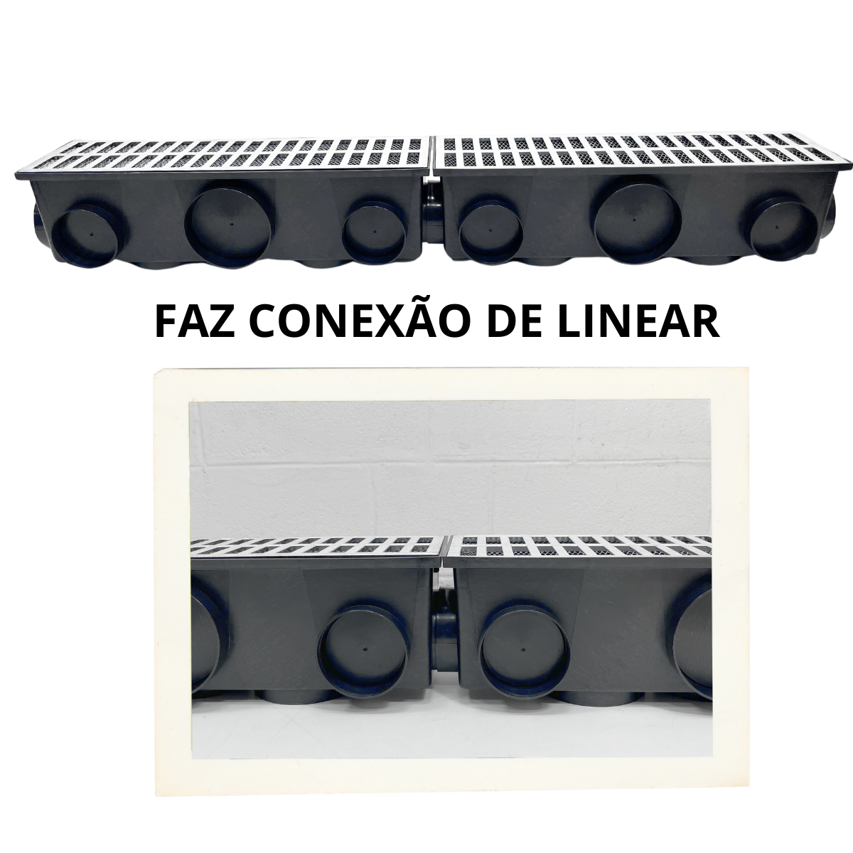Ralo Externo 15x50 Anti Escorpião com Coletor de 11 Saídas - 4
