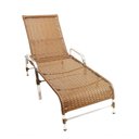 Ver imagem 1 de Espreguiçadeira Esteira Catar de Alumínio Piscina Sépia