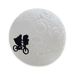 Luminária Abajur de Mesa 3d Lua Et Filme Led Enfeite Grande - 4