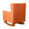 Poltrona Balanço Aurora Veludo Cores - DS Estofados Poltrona Aurora Terracota - 4