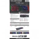 Ver imagem 2 de Teclado Gamer Km-5228 Rgb Rainbow Anti-ghost,teclas Iluminad
