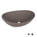 Ver imagem 3 de Cuba Para Banheiro em Louça Bali Marrom Fosco - Cozimax