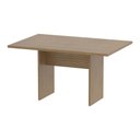 Ver imagem 3 de Mesa de Escritório Reunião 136cm Multimóveis Cr25337 Amêndoa