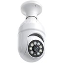 Ver imagem 3 de Lâmpada com Câmera Satellite a-CAM8101 Smart Wi-Fi 360 Graus Panorâmica Visão Noturna Full HD Branco