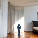 Ver imagem 2 de Vaso de Chão Califórnia Grande Decoração de Sala Azul Marbella