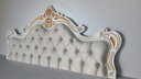 Ver imagem 2 de Cabeceira Entalhada Capitonê p/ Cama Box King Veludo - Jl