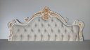 Ver imagem 1 de Cabeceira Entalhada Capitonê p/ Cama Box King Veludo - Jl