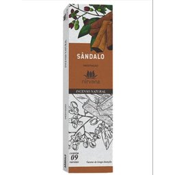 Incenso Natural Nirvana - Sandalo - Meditação - 1