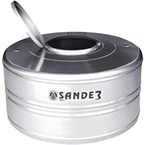 Caixa D´Água de Inox 1000 Litros Com Tampa Compacta Modelo AC - SANDER