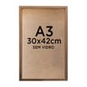 Moldura Quadro Caixa 3cm A3 30x42cm Foto Poster Ilustração - Várias Cores Tacolado Moldura Caixa 3cm - 1