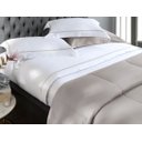 Ver imagem 2 de Jogo de Cama Dubai 300 Fios Branco / Rose - Queen