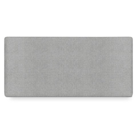 Cabeceira Painel Suspenso Casal 160 cm Luna Retangular Linho Cinza Artte