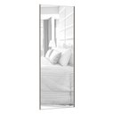 Ver imagem 1 de Porta de Correr Individual 80cm com Espelho, Puxador Champagne sem Kit Ferragem Prime Plus Luciane