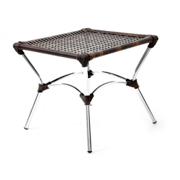 MESA DE CENTRO EM ALUMÍNIO GANA ORIGINAL MÓVEIS - 1