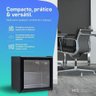 Frigobar Expositor Vertical Hq Vidro Duplo 50 Litros Preto Hq-50fbpv 127v - 5