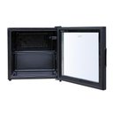 Ver imagem 6 de Frigobar Expositor Vertical Hq Vidro Duplo 50 Litros Preto Hq-50fbpv 127v