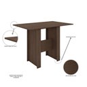 Ver imagem 3 de Conjunto de Mesa e 4 Cadeiras para Sala de Jantar Milano Fosco-Poliman - Amêndoa / Savana