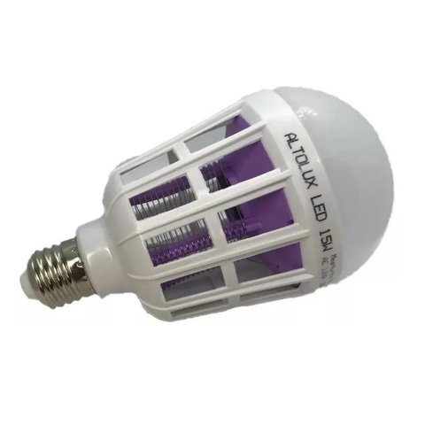 Lampada Led Killer Mata Mosquito Pernilongos 15w - 220v