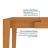 Kit Mesa de Jantar Extensível Retangular Tarsila e 4 Cadeiras Jandaia CabeCasa MadeiraOriginals - 7