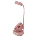 Ver imagem 7 de Luminária Ventilador 2 em 1 Ajustavel LED Flexivel Abajur de Mesa Sem Fio Usb Regulavel 3