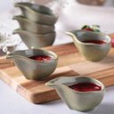 Ver imagem 3 de Molheira Oval Orgânico Green Granite 8x6cm - Porto Brasil