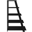 Ver imagem 3 de Estante Multiuso com 05 Prateleiras Star A02 134x82 Preto - Lyam Decor
