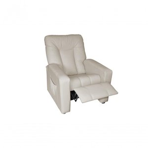 Poltrona Do Papai Reclinável Pallas Mx5 - Bege Corino