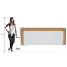 Cabeceira Casal Queen 272cm com Led 3000k e Tomadas 100% Mdf Padrão Planejados Mabel - 5
