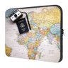 Capa Notebook 14 15.6 17 Trip Cidades Mapa Mundi 15,6 - 1