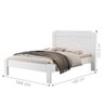 Cama Casal Jade Branco - 3