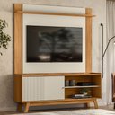 Ver imagem 2 de Rack para Sala com Painel para Tv 65 Pol Suna L05 Nature Off White - Lyam Decor