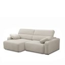 Ver imagem 2 de Sofá Decorativo Sala de Estar Ibiza 4 Lugares 280cm Reclinável e Retrátil Bouclê Off White G89