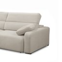 Ver imagem 5 de Sofá Decorativo Sala de Estar Ibiza 4 Lugares 280cm Reclinável e Retrátil Bouclê Off White G89
