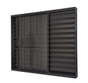 Ver imagem 1 de Janela de Correr Alumínio Preto 03F Veneziana c/Grade Classic - 120x150