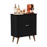 Buffet Aparador Cantinho Do Cafe Royal 2 Portas:BLACK - 2