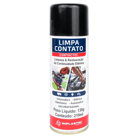 Limpa Contato Spray Limpeza Restauração 130g/210ml Contactec
