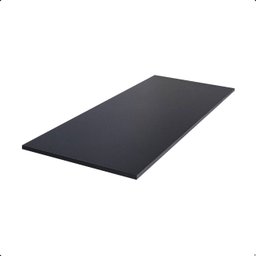 1 Prateleira Preta 80X40 Tampo Tabua Mdf  Organizadora Decoração Cozinha Quarto Banheiro Sala - 1