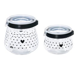 Jogo 2 Potes Flip Trava de Encaixe 1,1 Litros e 700ml - Plasútil - 1