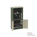 Ver imagem 6 de Armário Misto para Escritório 2 Portas com Prateleiras Linha PE40 AM1600PE40 Branco/Sálvia/Castanhei