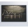 QUADRO PONTE JK BRASÍLIA - 60x40 cm - Tecido Canvas - 1