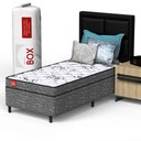 Ver imagem 7 de Colchão a Vácuo Tamanho Solteiro 188 X 88 X 14 Cm Quarto Moderno Conforto Premium Luxo