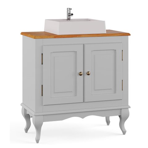 Balcão Lavabo 0,80m com Cuba - 3050