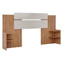 Ver imagem 2 de Cabeceira Lisi com 4 Prateleiras MDF