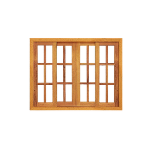 Janela de Correr Vidrinho Reta - Madeira Maciça - Angelim:1,20m X 1,50m