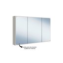 Ver mais imagens de Armario Espelheira para Banheiro 100cm com 3 Portas Lavinia Arenas ES9290