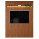 Ver imagem 1 de Painel para TV Trento 183 65 Polegadas MDF Ripado Freijó com LED DJ Móveis