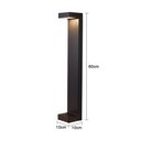 Ver imagem 5 de Luminária de Jardim Nordecor Elon 6490 60cm Led 5w Bivolt Preto 3000k Luz Amarela Preto 6490