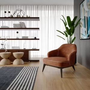 Piso Vinilico Biancogres Acetinado Nobile Vicenza 19x130cm - Caixa C/ 3,95m² Retificado